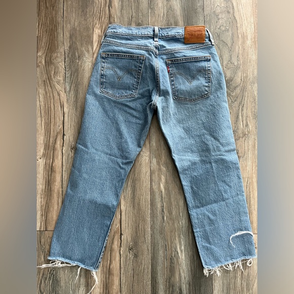 Levi 501T tapered cropped jeans - Picture 3 of 9